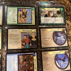 Harry Potter 2001 TCG Base Card Lot Harry Potter Warner Bros. Lot #67 - Image 5