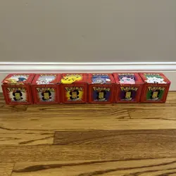 Pokemon 23k Burger King Gold Plated Trading Card Set Red Box Lot Of 6 - Image 3