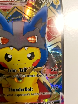 Lucario Pikachu Holo Poncho VCOS Cosplay Card Custom Holo FREE SHIPPING! - Image 2