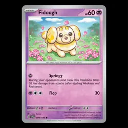 Fidough 098/198 - Scarlet Violet Base Set Pokemon Card - Image 1