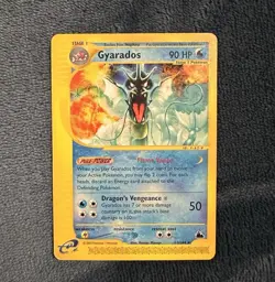 Gyarados - Pokemon Skyridge Trading Card #11/144 2003 - Rare - TCG - Image 1