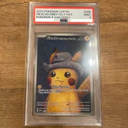 Pikachu Van Gogh Promo Card PSA 9 2023 Pokemon SVP En #085 - Image 3