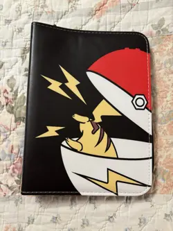 Pokemon Card Binder, 4 Pocket, 50 Pages - Image 1