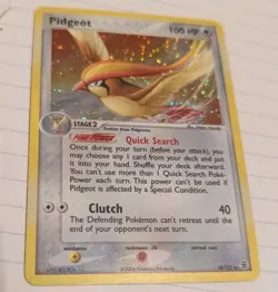 Pokemon Pidgeot TCG Holo Rare Card FireRed/LeafGreen, 10/112 - Image 1