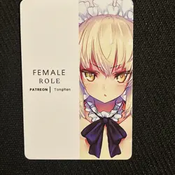 Artoria Pendragon Saber Fate FGO ACG Anime Card Girl Waifu Story - Image 2