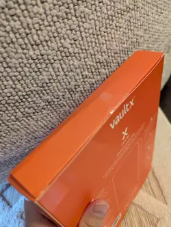 Vault X 4-Pocket Trading Card Zip Binder Exo-Tec - Just Orange - Image 3