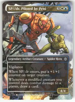 SP//DR, PILOTED BY PENI (BORDERLESS) #199 (UNCOMMON) MTG MARVEL'S SPIDER-MAN - Image 1