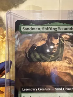 Sandman, Shifting Scoundrel (Extended Art) 0266 - Marvel's Spider-Man MTG - NM/M - Image 5