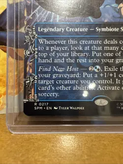 Symbiote Spider-Man (Borderless) Marvel's Spider-Man MTG Magic - Image 2