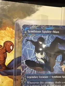 Symbiote Spider-Man (Borderless) Marvel's Spider-Man MTG Magic - Image 5