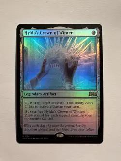 Hylda's Crown of Winter - FOIL - MTG Wilds of Eldraine - NM - Image 1