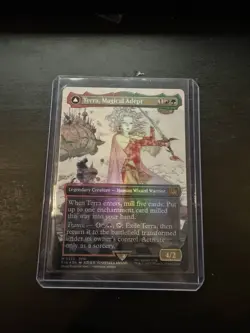 Terra, Magical Adept (Borderless) Final Fantasy Foil MTG - Image 1