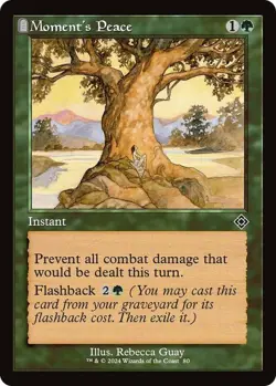 Moment's Peace - The List Light Play, English Magic the Gathering MTG The List - Image 1