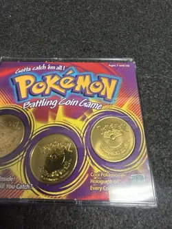 Pokemon Vintage Battling Coin Game Battle Coins 1999 Collectable Hasbro - Image 2