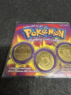 Pokemon Vintage Battling Coin Game Battle Coins 1999 Collectable Hasbro - Image 3