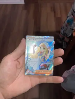 Lillie's Determination SR 169/132 Mega Evolution Pokemon TCG Near Mint NM - Image 2