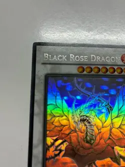 Yugioh Black Rose Dragon CSOC-EN039 Ghost Rare Crossroads of Chaos 1st Edition - Image 3