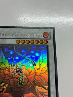 Yugioh Black Rose Dragon CSOC-EN039 Ghost Rare Crossroads of Chaos 1st Edition - Image 4