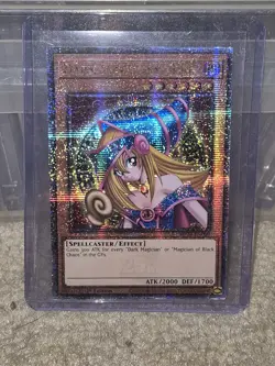 Yugioh Dark Magician Girl MP24-EN009 Quarter Century Secret Rare 1st Edition NM - Image 1