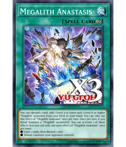 3X Megalith Anastasis DOOD-EN066 C Doom of Dimensions NM 1st Ed Yugioh - Image 1