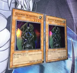 Gearfried The Iron Knight MP & HP Super Rare Unlimited PSV-101 OG Print Yugioh! - Image 3