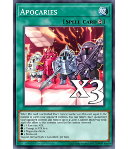 3X Apocaries DOOD-EN072 C Doom of Dimensions NM 1st Ed Yugioh - Image 1