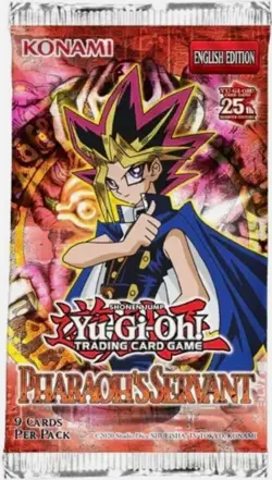 1X SEALED - 25th Anniversary: Pharaoh's Servant Booster Pack - yugioh - Image 1