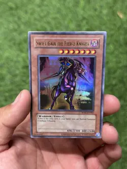 Yugioh! Swift Gaia the Fierce Knight RP02-EN085 Ultra Rare 2025 Reprint NM - Image 1
