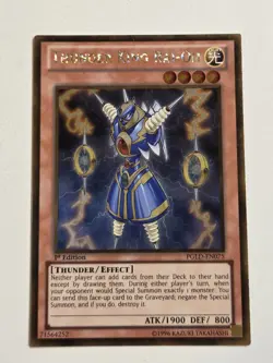 Thunder King Rai-Oh PGLD-EN075 1st Edition Premium Gold Secret Rare Yugioh NM - Image 1
