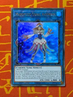 YUGIOH MARINCESS CORAL ANEMONE ULTRA RARE 1ST EDITION NM MP20-EN119 - Image 1