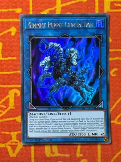 YUGIOH GIMMICK PUPPET CHIMERA DOLL ULTRA RARE 1ST EDITION NM BLHR-EN053 - Image 1