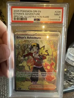 Pokemon TCG Destined Rivals Ethan's Adventure Special Illustration Rare Card - Image 5