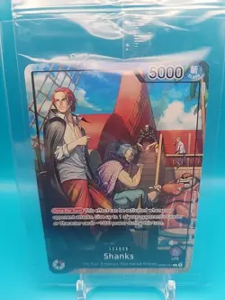 One Piece SHANKS OP09-001 - Promo Card PSA Limited Edition July 2025 SEALED - Image 1