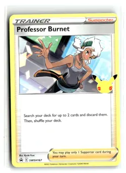 SWSH: Sword & Shield Promo Cards #SWSH167 Professor Burnet - Image 1