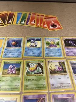 Vintage Base Set Shadowless Pokemon Cards Lot of 25 No Duplicates NM/LP+ TCG - Image 5