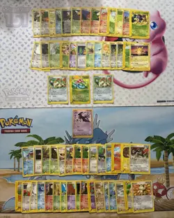 Vintage Pokemon Card Lot Fire E Series Venusaur Raichu Blaziken 61 Cards - Image 1
