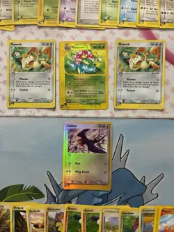 Vintage Pokemon Card Lot Fire E Series Venusaur Raichu Blaziken 61 Cards - Image 3