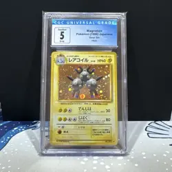 2 Graded Graded Pokemon Cards: Blastoise And Magneton - Image 3