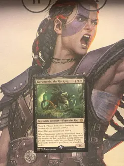 1x Karumonix, the Rat King (98) Phyrexia All Will Be One LP MTG Magic x1 - Image 1
