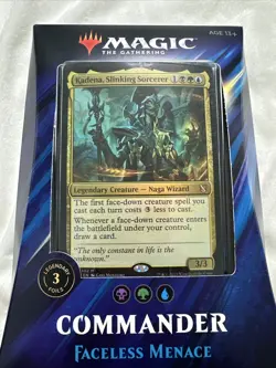 Magic: The Gathering Commander 2019 Faceless Menace Deck 630509892563 - Image 1