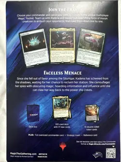 Magic: The Gathering Commander 2019 Faceless Menace Deck 630509892563 - Image 2