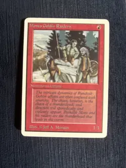 Magic The Gathering - Mons’s Goblin Raiders - Unlimited - MP-HP - Image 1