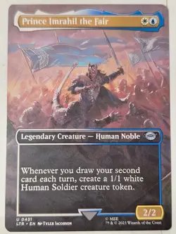 Prince Imrahil the Fair - SHOWCASE - Lord of the Rings - Magic the Gathering MTG - Image 1