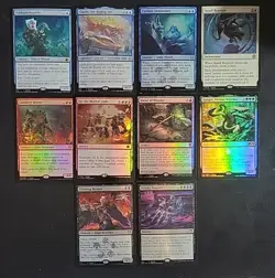 (10) Promo Foils Charix Gargos Invoke Despair Wand Wonder Cyclone Spark Rupture - Image 1
