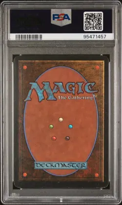 Mountain - #287 - Unlimited - 1993 - Magic the Gathering PSA 6 - POP 3 - Image 2