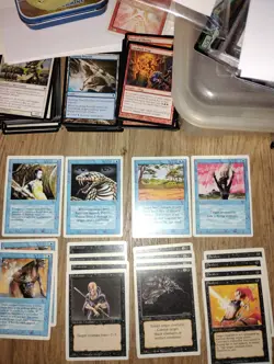Magic The Gathering Revised Lot Lightning Bolt Sol Ring And Dark Ritual Included - Image 4