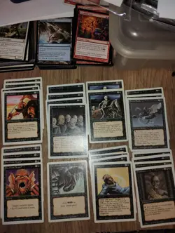 Magic The Gathering Revised Lot Lightning Bolt Sol Ring And Dark Ritual Included - Image 5