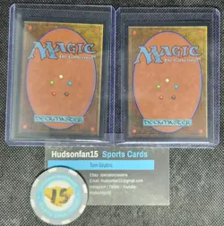 Three Wishes 2x Lot MTG Visions George Peatt Instant - Image 2