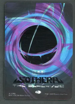 Magic The Gathering MTG Sothera Supervoid Singularity Foil - Image 1
