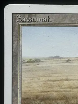 MTG x1 Savannah Dual Land Revised Rare (LP) - Image 3